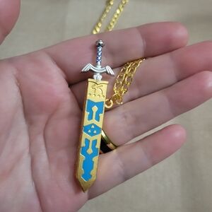 Legend of Zelda Sword & Sheath Necklace